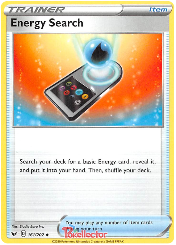 Sword and Shield Sword & Shield 161  Energy Search