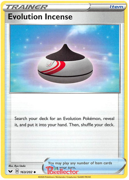 Sword and Shield Sword & Shield 163  Evolution Incense