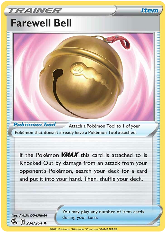 Sword and Shield Fusion Strike 234  Farewell Bell