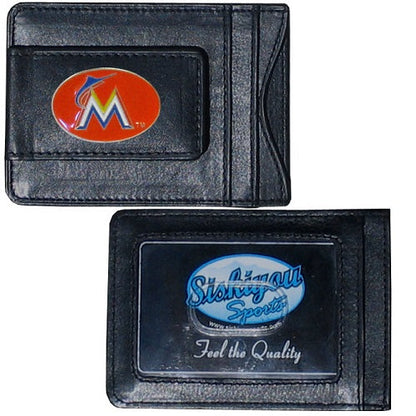 MLB Team Leather Cash & Cardholder - Choose Yours
