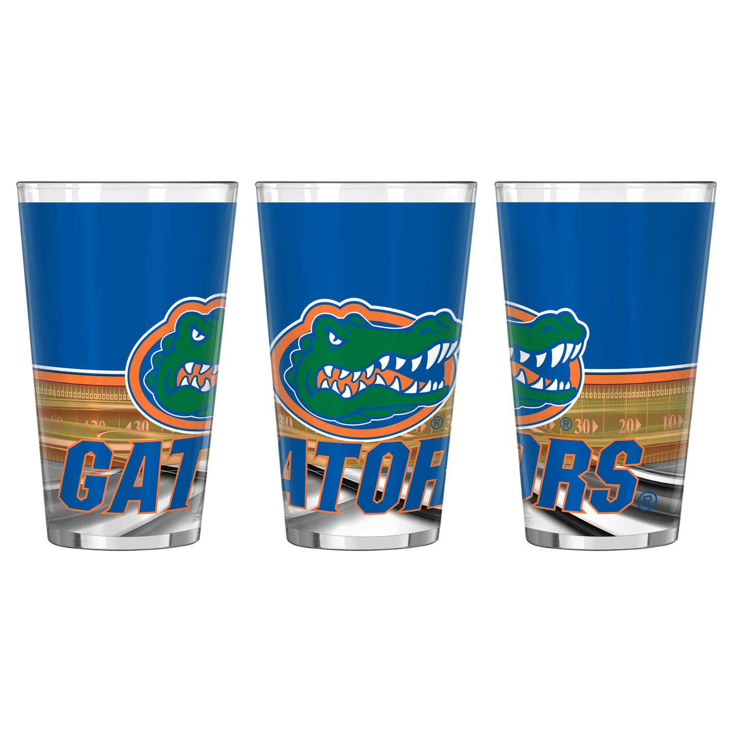 NCAA Teams 16 oz Pint Glass - Assorted Team & Style Choose your