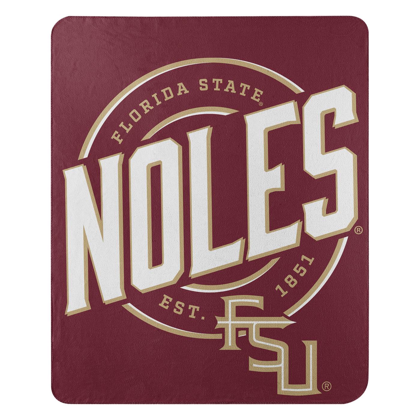 NCAA 50"x60" Campaign Fleece Blanket Assorted Teams Choose Your