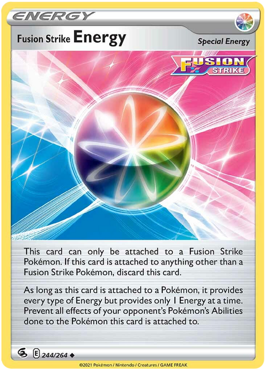 Sword and Shield Fusion Strike 244  Fusion Strike Energy