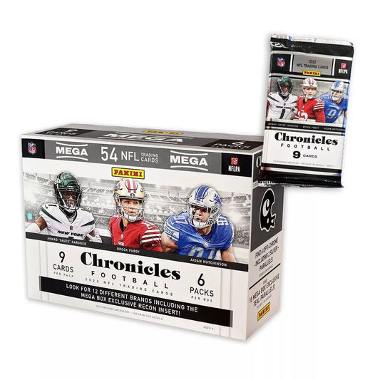 2022 Panini Chronicles NFL Football Trading Card Game Mega Box