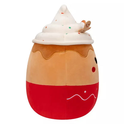 Squishmallows Ginger the Gingerbread Latte 11" 2023 Christmas RARE Edition Stuffed Plush