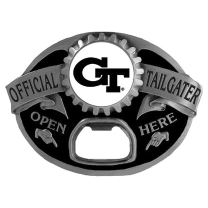 NCAA Team Tailgater Belt Buckle Bottle Opener - Assorted Teams Choose Your