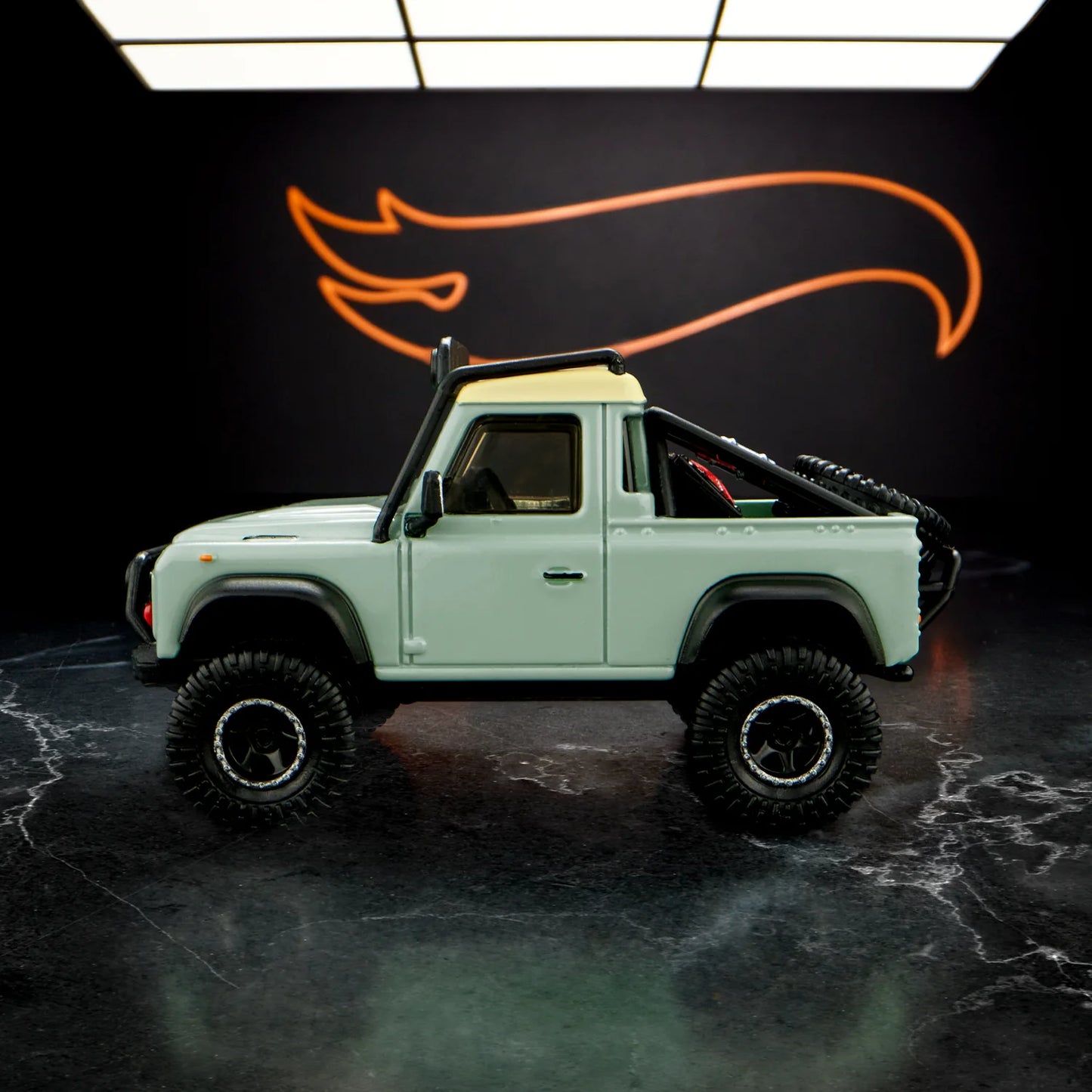 Hot Wheels Collectors Elite 64 Series Land Rover Defender 90 Pickup
