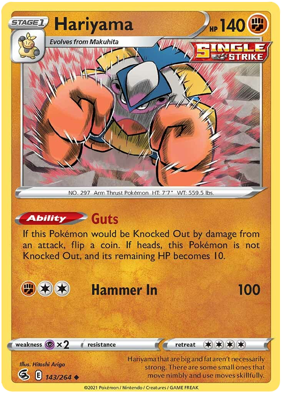 Pokemon Sword and Shield Fusion Strike #140-196 Choose Yours