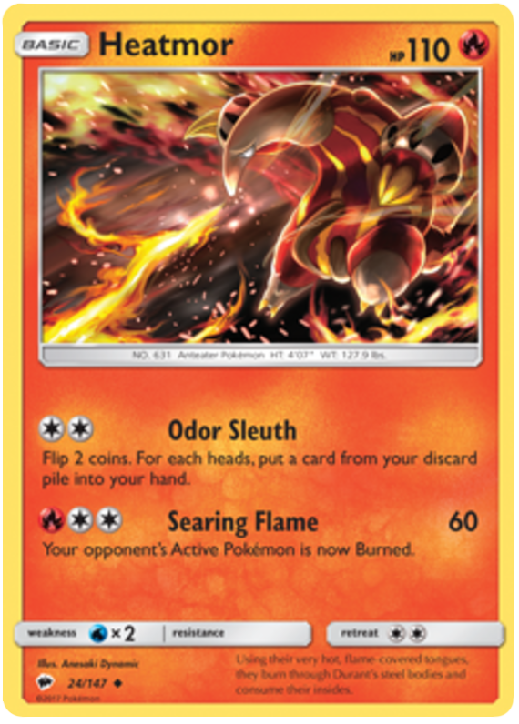 Sun and Moon Burning Shadows - 024 Heatmor