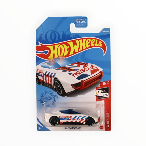 Hot Wheels Alpha Pursuit, HW Rescue 8/10, 238/250