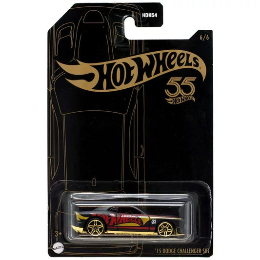 Hot Wheels Pearl & Chrome 2023 '15 Dodge Challenger SRT Diecast Car 6/6