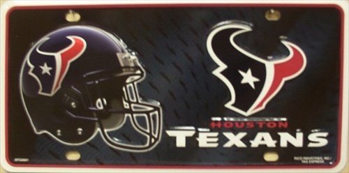 NFL Team License Plate Assorted Team & Style Choose Your