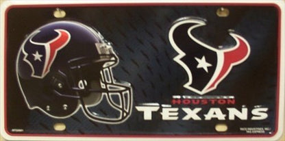 NFL Team License Plate Assorted Team & Style Choose Your