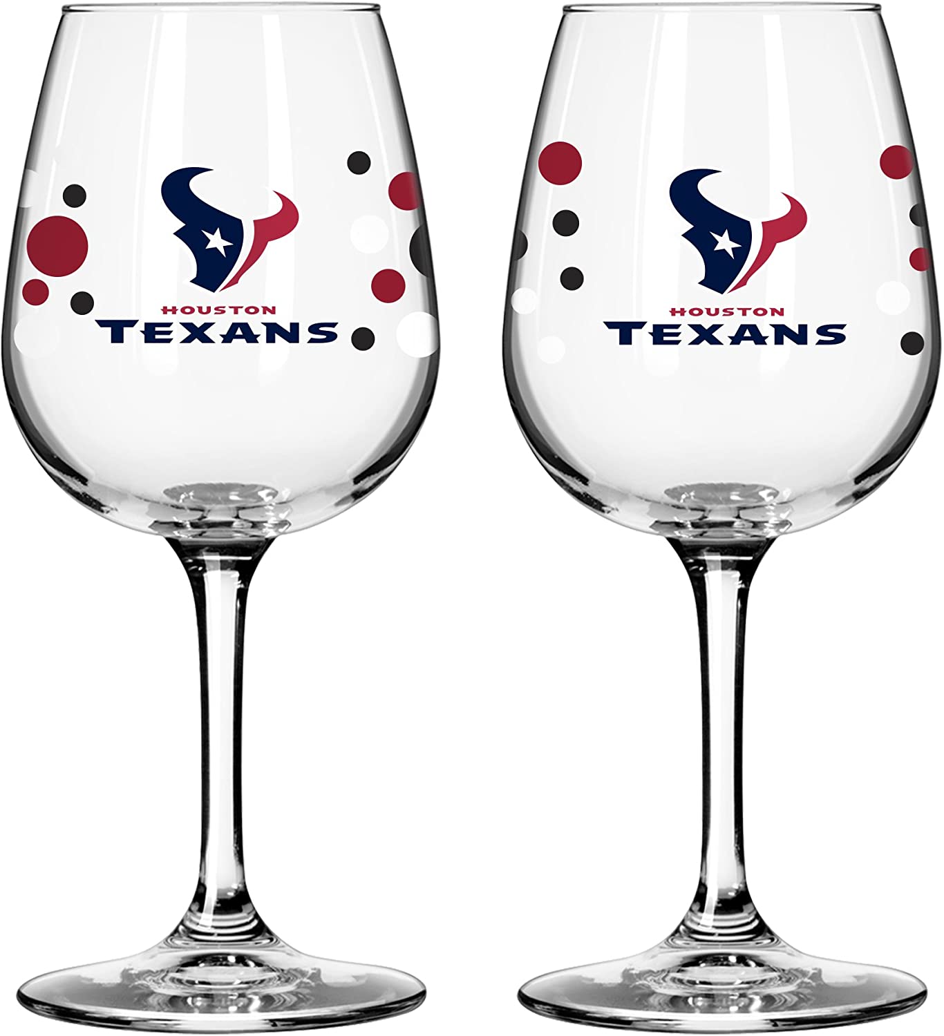 NFL Teams Wine Glass - Assorted Team & Style Choose your