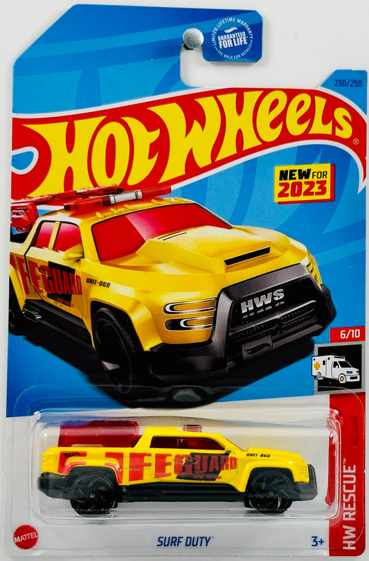 Hot Wheels Surf Duty HW Rescue 6/10 230/250