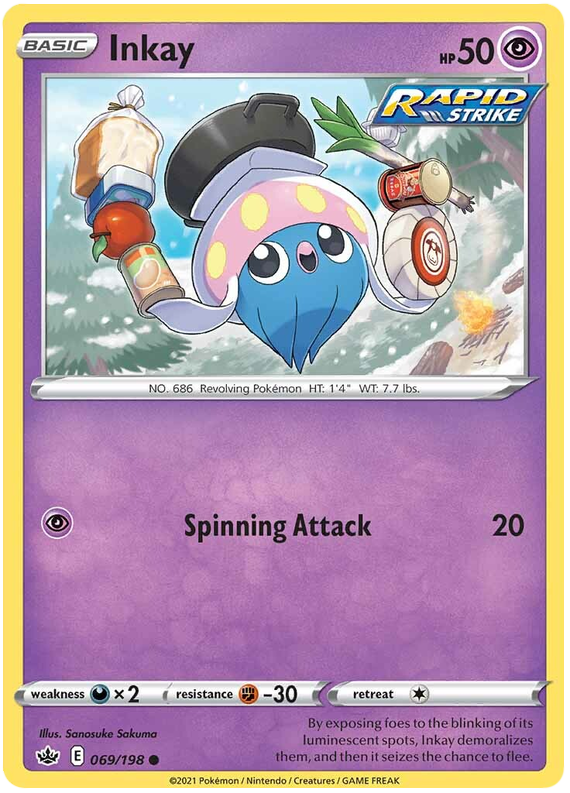 Pokemon Sword and Shield Chilling Reign #1-72 Choose Yours
