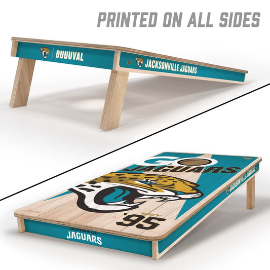 YouTheFan Jacksonville Jaguars Official-Size Cornhole Set