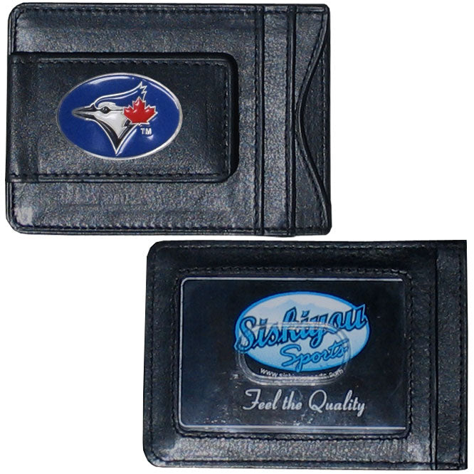 MLB Team Leather Cash & Cardholder - Choose Yours