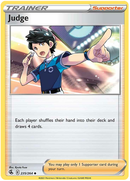 Sword and Shield Fusion Strike 235  Judge