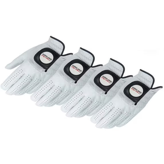 Kirkland Signature Leather Golf Glove Left Handed, 4-pack