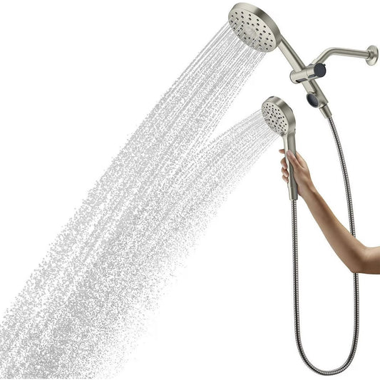 Kohler Prone 3-in-1 Multifunction Shower Head with PowerSweep Brushed Nickel