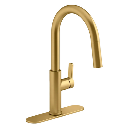 Kohler Rodean Pull-Down Kitchen Faucet, Gold