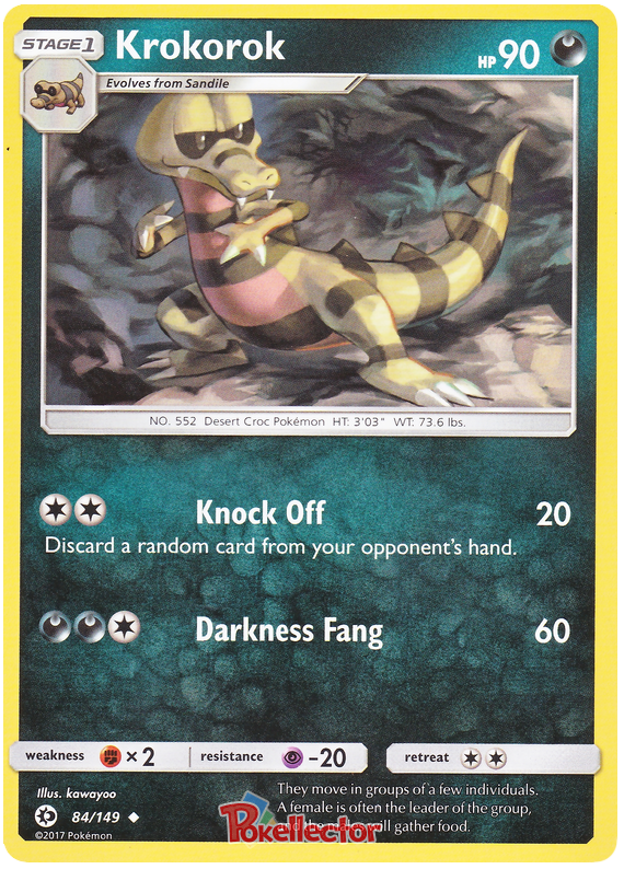 Sun and Moon Sun & Moon - 084 Krokorok