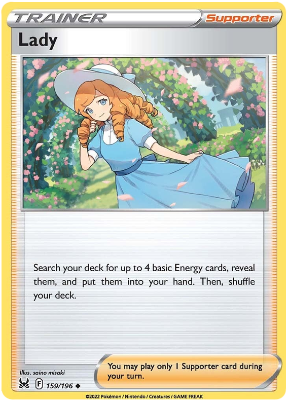 Sword and Shield Lost Origin 159  Lady