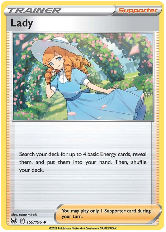 Sword and Shield Lost Origin 159  Lady