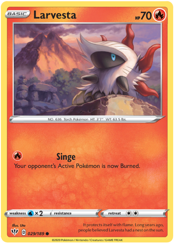 Pokemon Sword and Shield Darkness Ablaze #3-76 Choose Yours