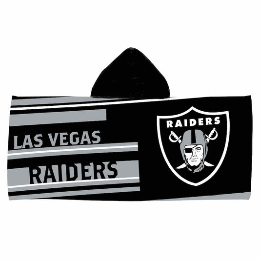 Las Vegas Raiders Juvy Hooded Towel 22"x51"