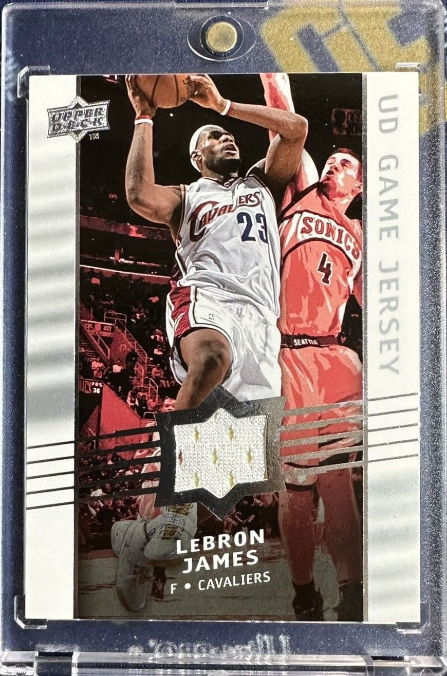 2008-09 Upper Deck Game Jersey Lebron James #GA-L3