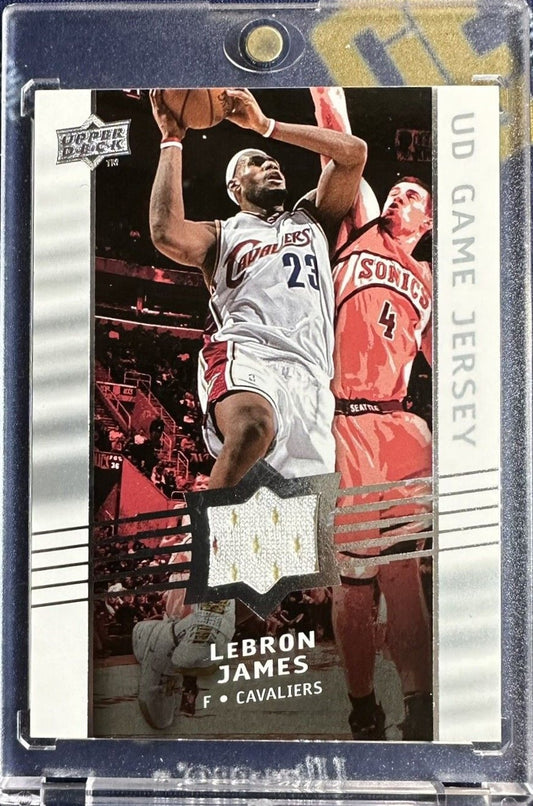 2008-09 Upper Deck Game Jersey Lebron James #GA-L3