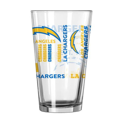 NFL Teams 16 oz Pint Glass - Assorted Team & Style Choose your