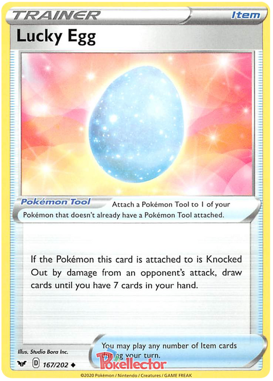Sword and Shield Sword & Shield 167  Lucky Egg
