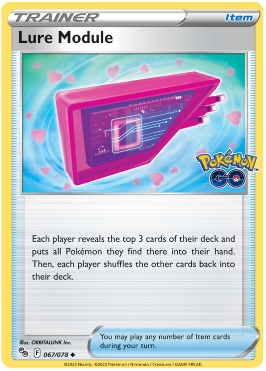 Sword and Shield Pokemon Go 67  Lure Module