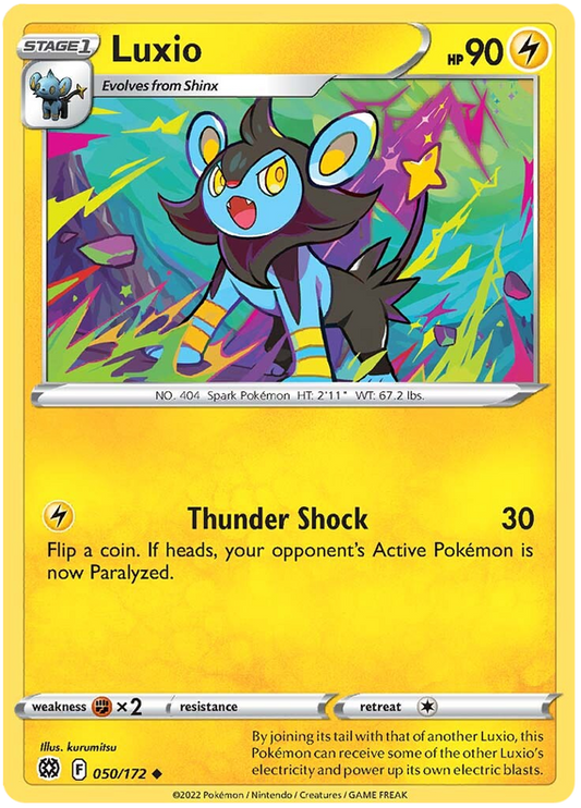 Sword and Shield Brilliant Stars 050  Luxio