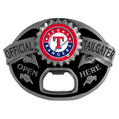 MLB Team Tailgater Belt Buckle Bottle Opener - Assorted Teams Choose Your