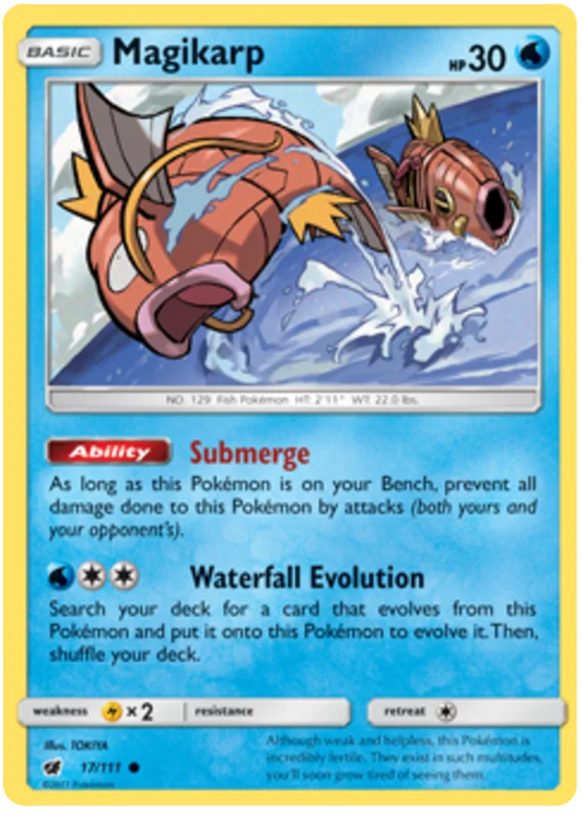 Sun and Moon Crimson Invasion 017 Magikarp