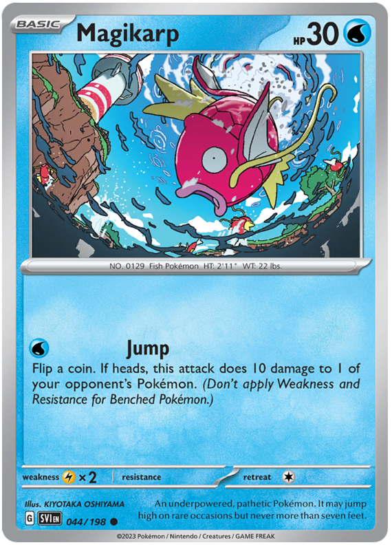 Scarlet and Violet Scarlet & Violet - 044 Magikarp