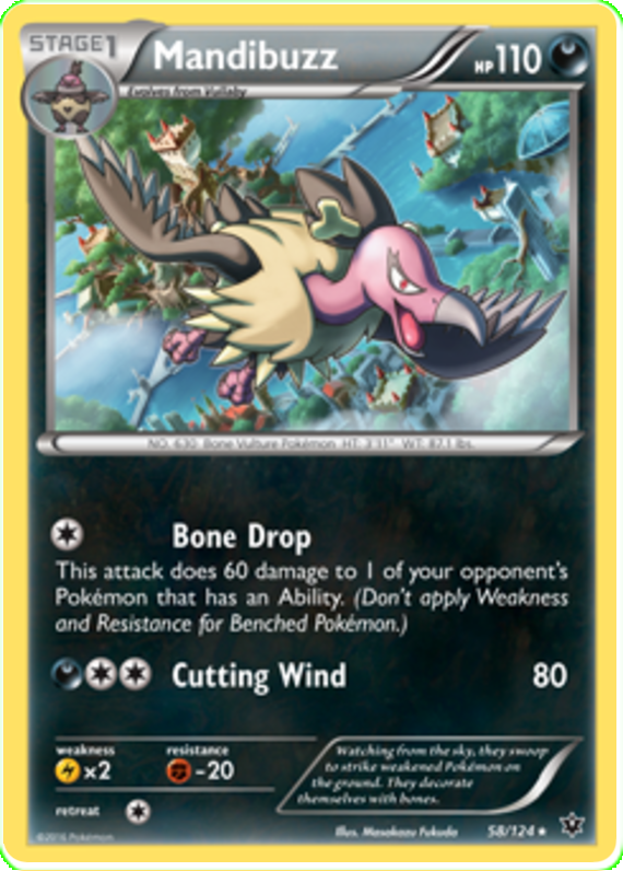 Pokemon XY Fates Collide #02-60 Choose Yours