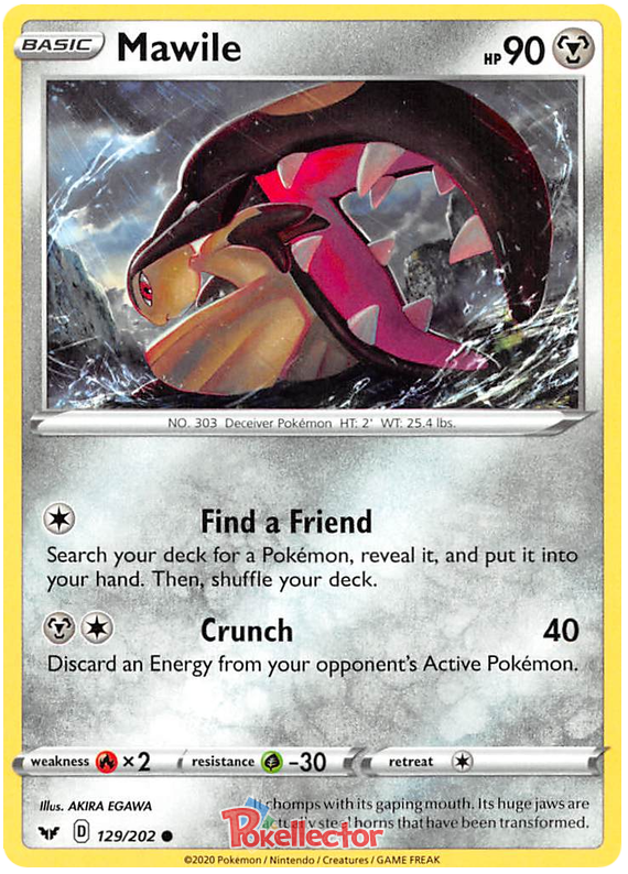 Sword and Shield Sword & Shield 129  Mawile