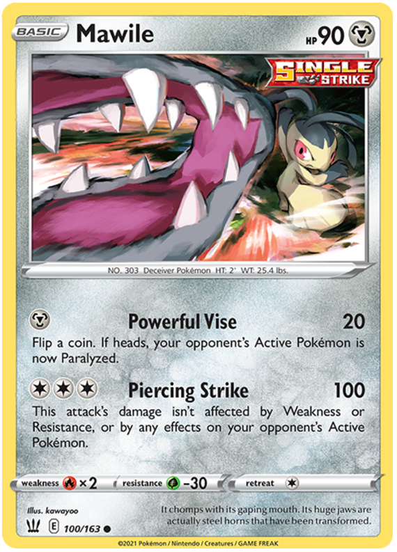 Pokemon Sword and Shield Battle Styles #1-100 Choose Yours