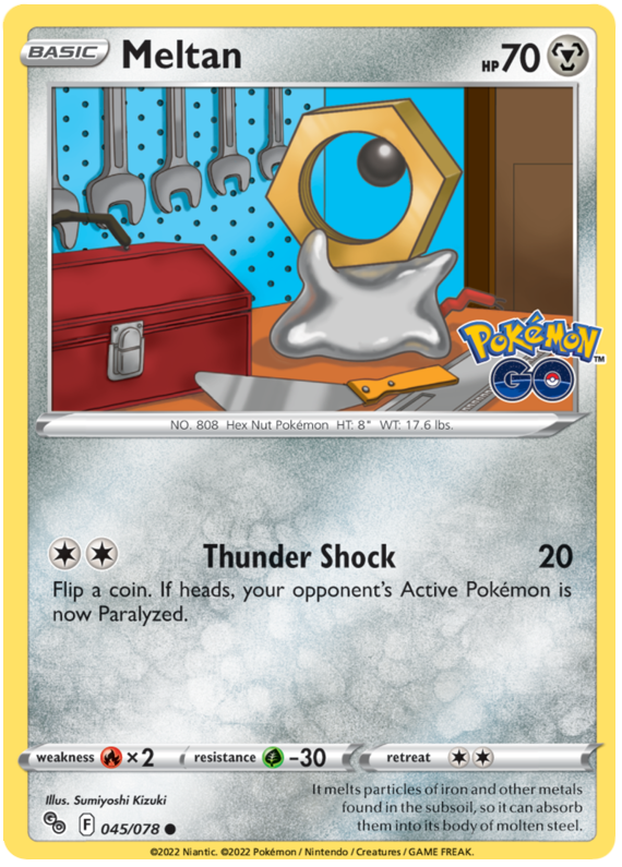 Sword and Shield Pokemon Go 45  Meltan