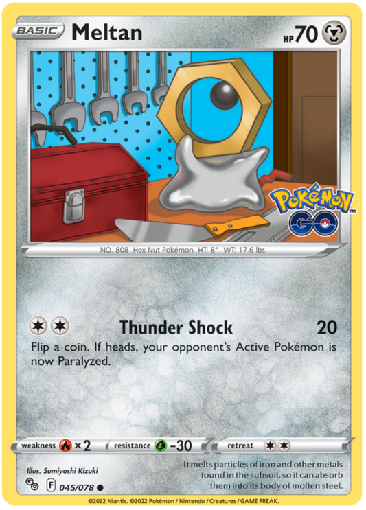 Sword and Shield Pokemon Go 45  Meltan