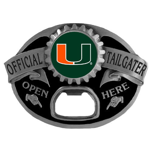 NCAA Team Tailgater Belt Buckle Bottle Opener - Assorted Teams Choose Your