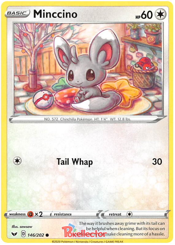Sword and Shield Sword & Shield 146  Minccino