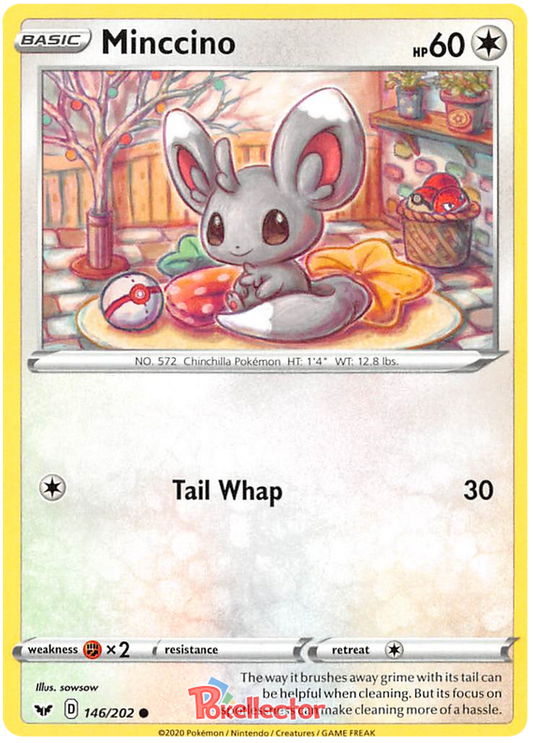 Sword and Shield Sword & Shield 146  Minccino