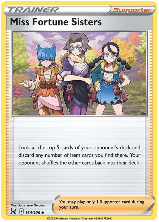 Sword and Shield Lost Origin 164  Miss Fortune Sisters