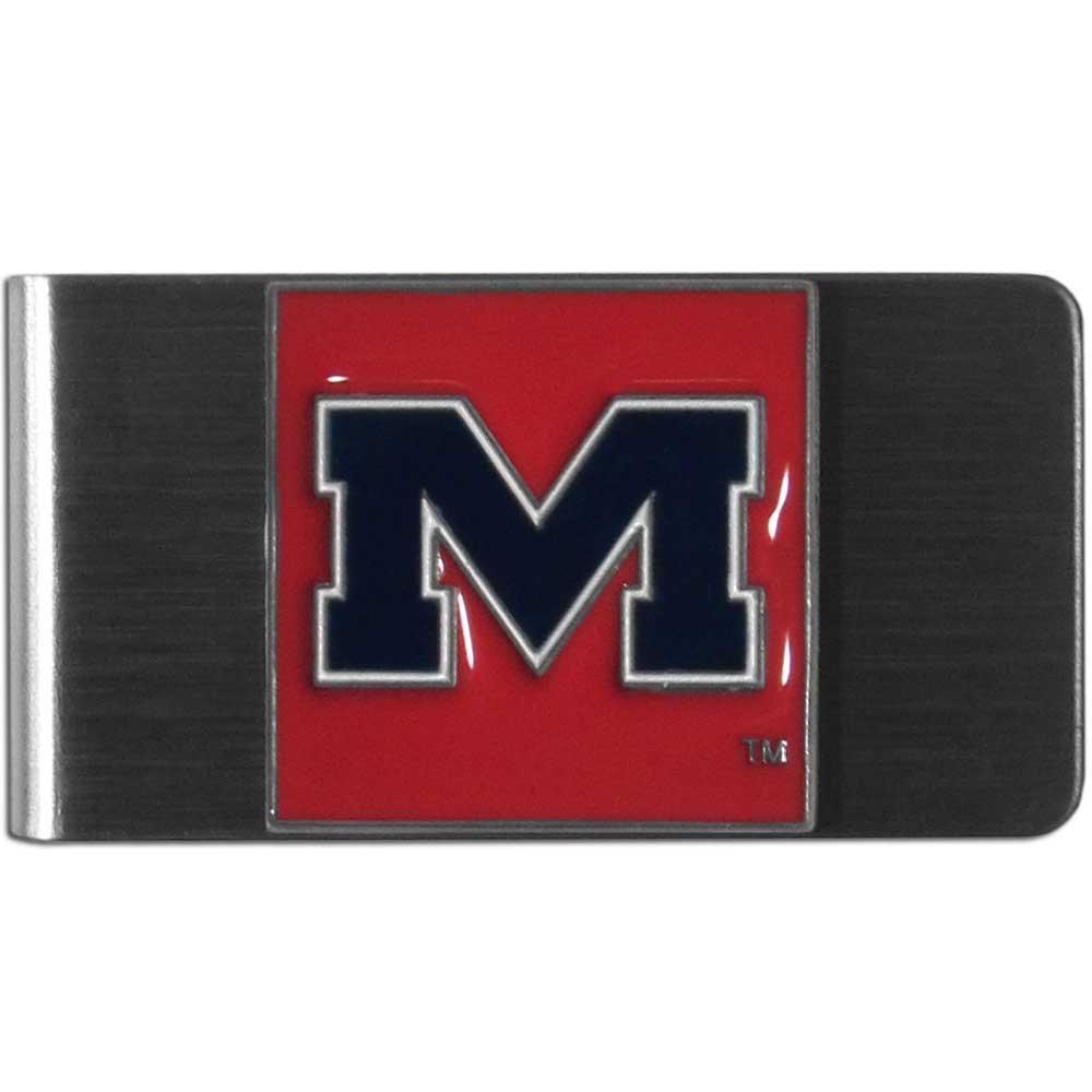 NCAA Team Stainless Steel Money Clip - Choose Yours